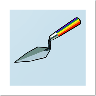 Rainbow Archaeology Trowel Posters and Art